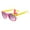 Hot Pink, variant on ZACPNCV Cute Kids Sunglasses Girl Multiple Shaped Sunglasses UV400 Kids Eyewear Red 2-8 Years