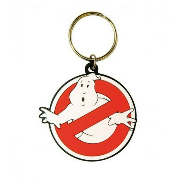 Ghostbusters Logo Rubber Keyring