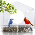 Wild Birds of Joy DHF10 Bird House Window Bird 4 Super Strong Suction