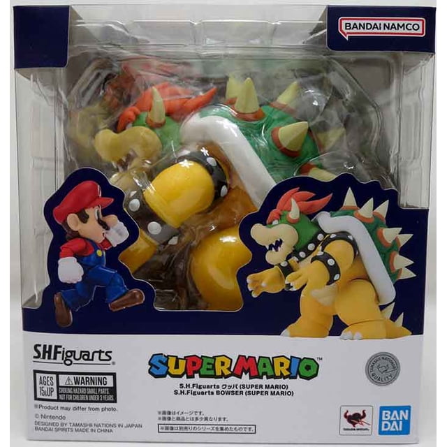 Super Mario 5 Inch Action Figure S.H. Figuarts - Bowser Reissue