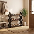 thumbnail image 6 of RYDCOT Shoe Rack, Shoe Rack Organizer Three Tier Shoe Rack, Daily Use Bedroom Closets Entryway Bedroom, for Closet, Entryway, Garage & Corridor, 6 of 9