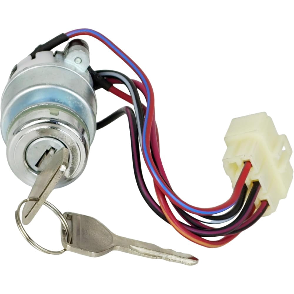 Starter Ignition Switch w/Key T4625-B0100 Compatible with KIOTI CK DK DS RX Tractor 36919-75160 36919-75162 Compatible with Kubota RTV1100CR9 RTV1100CRX RTV1100CW M8540 M9540
