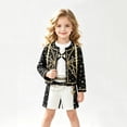 thumbnail image 4 of 3-Piece Pop Idol Cosplay Costume Set with Coat Top and Shorts for Halloween Party Stage Role Play Dress Up Outfit 100, 4 of 8