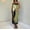 Green, variant on LOVZFMLL Dresses Women's Spring/summer Sleeveless Strapless Print Dress