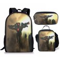 thumbnail image 1 of Skibidi Toilet Student Backpack Children'S Meal Bag Pencil Bag Three-Piece Backpack, 1 of 2