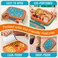 thumbnail image 4 of Bentgo Kids Prints Leak-Proof, 5-Compartment Bento-Style Kids Lunch Box - Ideal Portion Sizes for Ages 3-7, Durable, Drop-Proof, Dishwasher Safe, & Made with BPA-Free Materials (Planes), 4 of 8