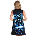 thumbnail image 2 of Sigee Geometry Dash (53) for Women's Sleeveless Dress Relaxed Fit Dress with Pockets, 2 of 7