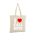 thumbnail image 2 of Awkward Styles I Heart Cali Boys Tote Bag Californian Boys Book Bag California Canvas Bag Gifts from California Cali Shopper Bag Cali Gifts California Flag Grocery Bag I Love Cali Boys Shopping Bag, 2 of 5