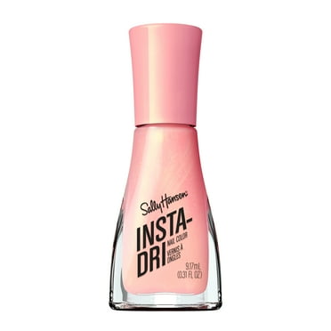Sally Hansen Insta-Dri Nail Polish, Pink Plush​, Fast-Drying, Vegan Formula, 0.31 Oz