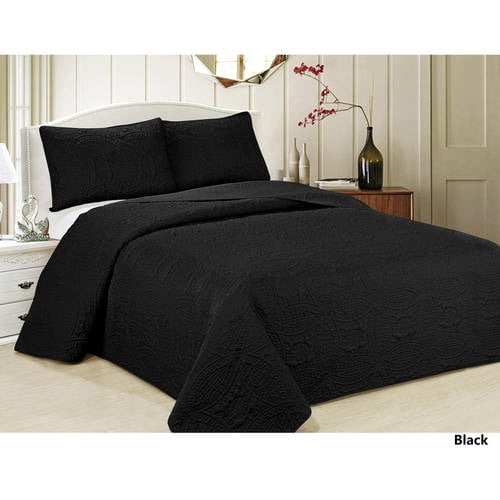 Oversized 3 Piece Bedspread Set With, King Size Bedspread Dimensions