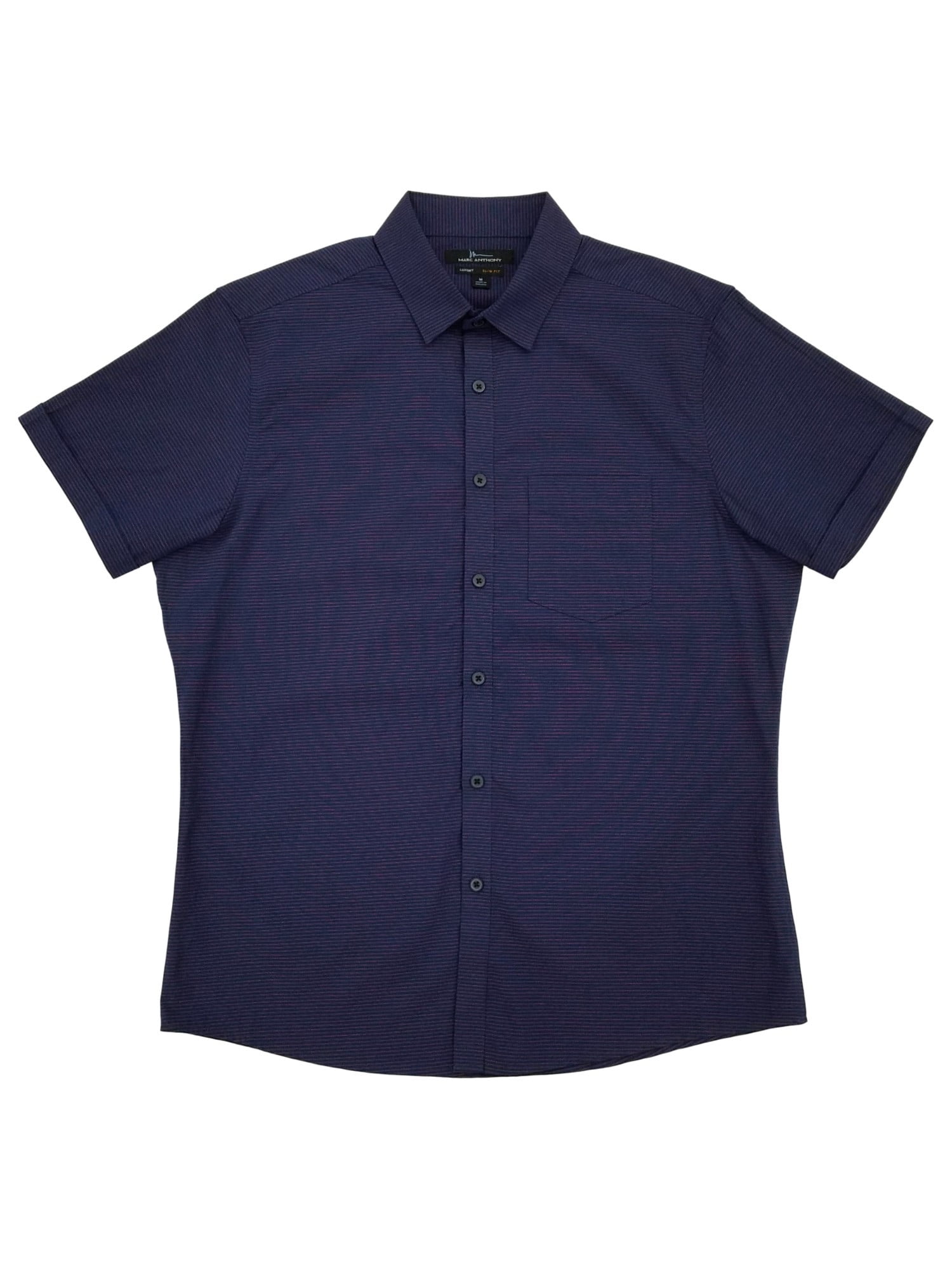Marc Anthony Mens Bayou Navy Slim Fit 