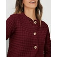 thumbnail image 6 of PrettyGarden Women's Cotton Knit Cardigan Sweater, Sizes S-2XL, 6 of 10