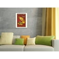 thumbnail image 4 of Far East (Extréme Orient) - France - Vintage Airline Travel Poster by G. Dumas c.1950 - Master Art Print (Unframed) 13in x 19in, 4 of 4