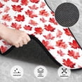 thumbnail image 3 of Balery Realistic Maple Leaf Juego de 4 Alfombrillas para Auto, Revestimientos de Caucho Resistente, Diseño Antideslizante, 3 of 7