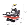 thumbnail image 2 of T Shirt Heat Press Machine for Mug Hat Plate Cap Mouse Pad 5 in 1, 2 of 8