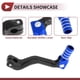 thumbnail image 3 of Palanca de cambio de motocicleta plegable para Kayo T2, pedal de aleación de aluminio, brazo de cambio negro azul tono plateado, 3 of 6