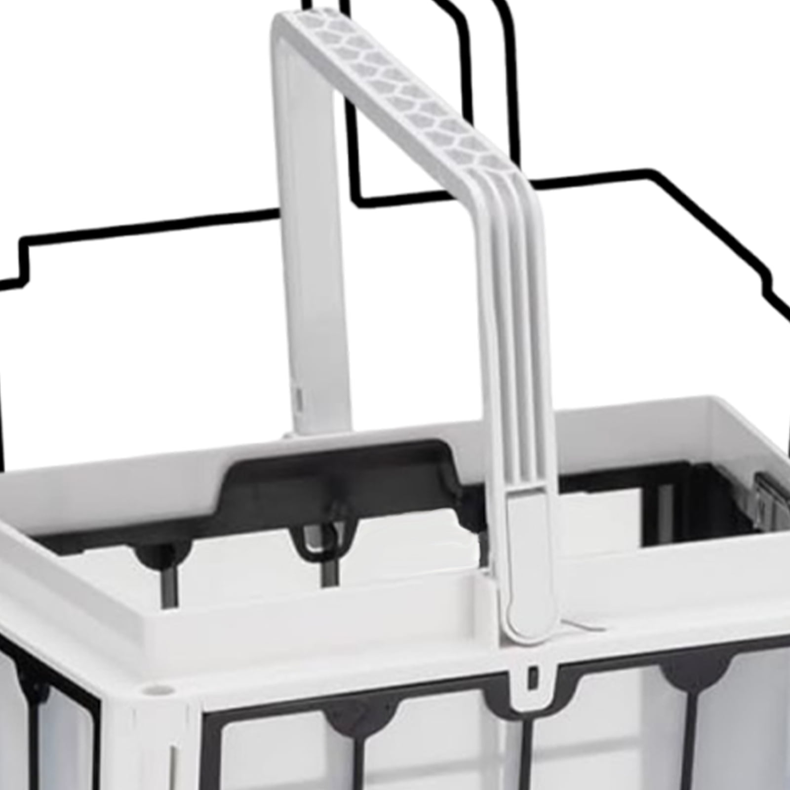 High Capacity Robotic Pool Cleaner Filter Basket Replacement With Fine Net For Enhanced Suction And Debris Collection