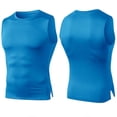 thumbnail image 3 of Ierhent Mens Tank Tops Men's Basic Sleeveless T Shirts Casual Active Hipster Tank Top(Blue,M), 3 of 4