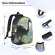 thumbnail image 5 of Disketp Majestic Ostrich In Forest Mochila Escolar de 15 Pulgadas, Mochila Ligera para Estudiantes, Viajes y Trabajo, Cómoda y Resistente para el Uso Diario, 5 of 6