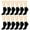 Black, variant on 12 Pairs Women's Ankle Socks Assorted Colors Size 9-11 Leaves #1