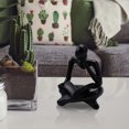 thumbnail image 3 of Estatua De Coleccionables, Manualidades Para Sala De Estar, Dormitorio, Estantería Negra+Estatua De Coleccionables, Manualidades Para Sala De Estar, Dormitorio, Estantería, perfecl none, 3 of 8