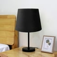 thumbnail image 4 of Fabric Small Lamp Shade Hand Crafted Table Floor Light E27 E14 Dual Use Conical Lamp Shade, 4 of 7