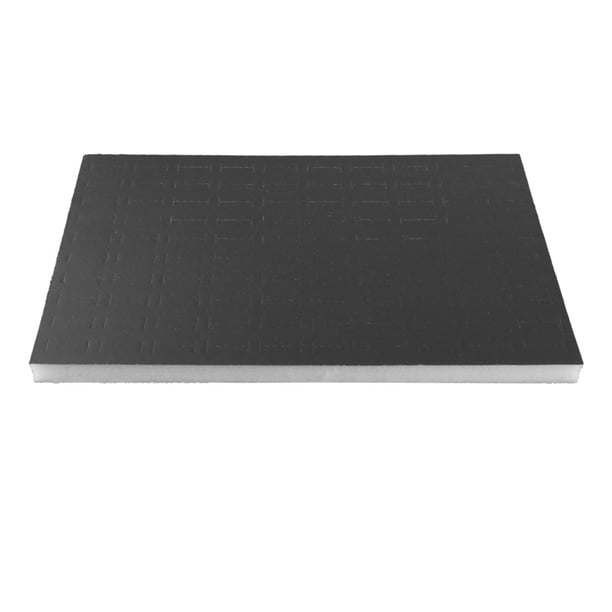 Almohadilla de exhibición para insertar anillos, soporte para inserciones de joyería, bandeja de almacenamiento, caja de almacenamiento de anillos duradera, revestimiento para Negro Yinane Bandeja de exhibición de inserción de anillos