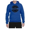 thumbnail image 2 of Dependanble Service of Dogde since 1914 | Mens Cars and Trucks Hooded Sweatshirt Graphic Hoodie, Royal, 2XL, 2 of 3
