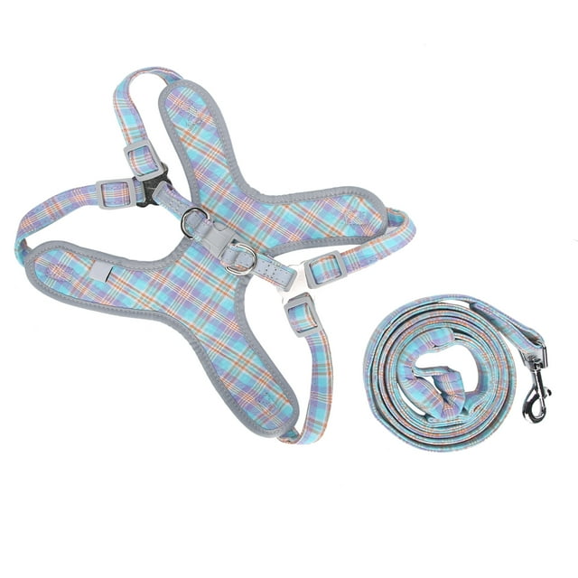Pet Harness Leash Set,Pet Harness Leash Set Pet Chest Collar Strap Pet Reflective Training Vest Strap Impressive Results