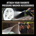 thumbnail image 6 of ACTIVE Premium Short Pressure Washer Gun with Swivel - Integrated 304 Stainless Swivel and 3/8" Inlet and 1/4" Outlet Quick Connects ideal for Power washer Gun for car wash and foam cannons, 6 of 8