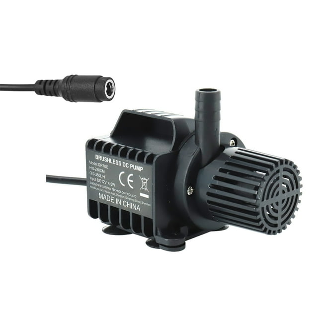 EastVita DC12V Brushless Centrifugal Submersible Water Pump For Fountain Pool Circulation System Water Circulation System, Pet Pond Motor Fountain Pump