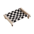 thumbnail image 4 of Pet Cat Window Perch Lounge Cat Shelf Estable Para Gatos De Interior Ahorro De Espacio Black White Grid Sunnimix Percha para ventana de gato, 4 of 8