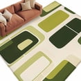 thumbnail image 2 of Sage Green Boho Area Rug 5x8 FT, Non Slip Bedroom Throw Carpet, Modern Abstract Geometric Middle Century Washable Soft Floor Carpet Non-Shedding Rug for Living Room Nursery Dorm Office, 2 of 9