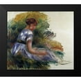 thumbnail image 2 of Renoir, Pierre-Auguste 17x15 Black Modern Framed Museum Art Print Titled - Alice Gamby In The Garden, 2 of 5