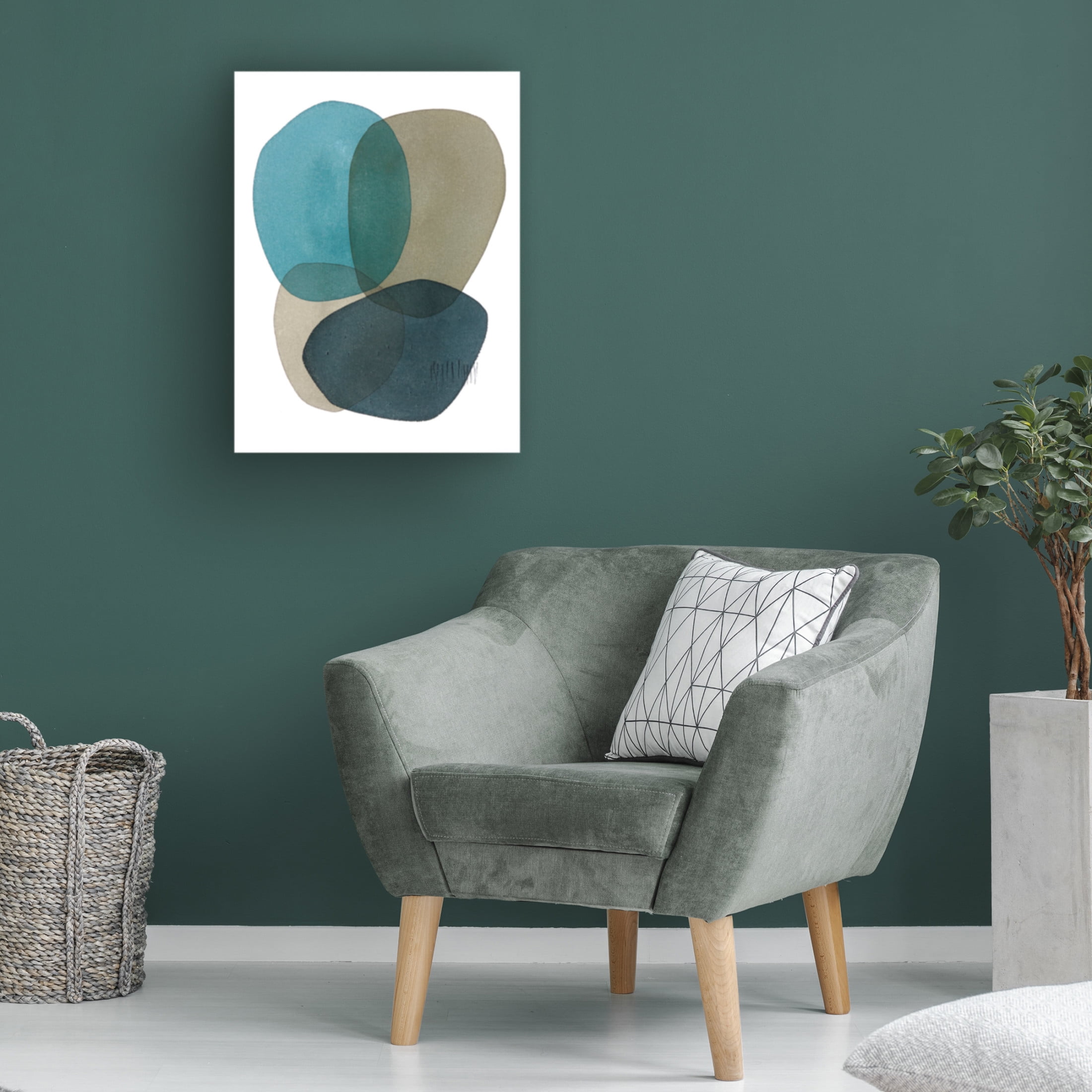 Canvas Wall Art - Simone Christen 'Amazonas II' Wall Art for Living Room, Bedroom, or Office Décor by Trademark Fine Art - 18 x 24 Inches