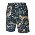 thumbnail image 4 of Fotbe Retro Forest Animals Trajes de Baño Estampados para Hombre, Shorts de Verano de Secado Rápido, Ropa de Playa, Bañadores-X-Large, 4 of 6