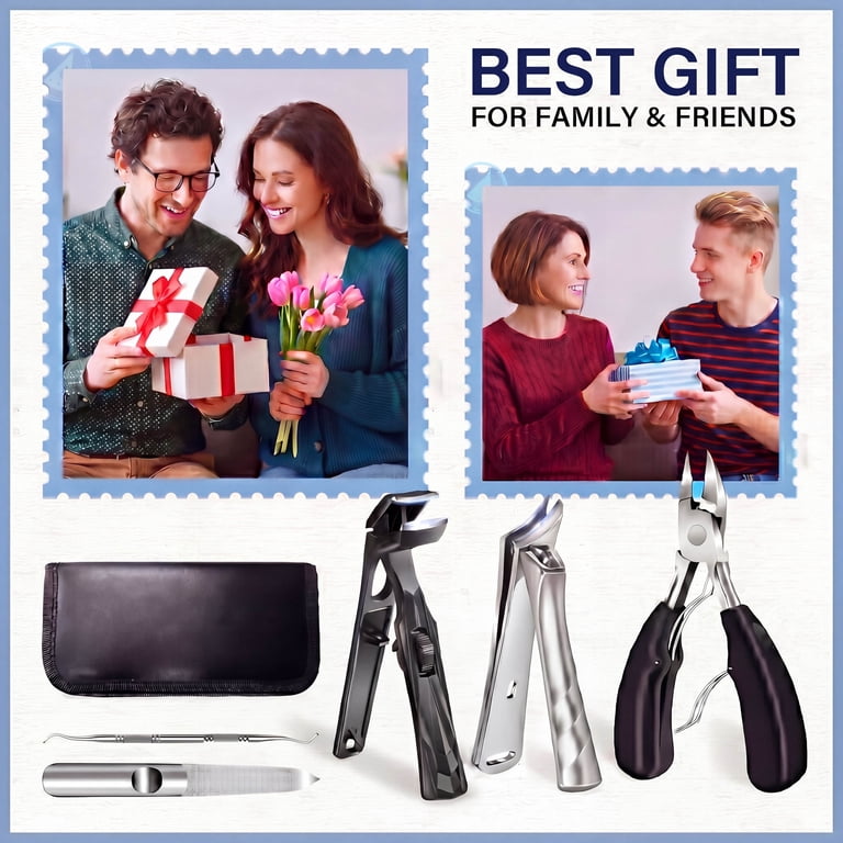 DaPlug 6-Piece Toenail Clipper Set For Thick Nails photo 8
