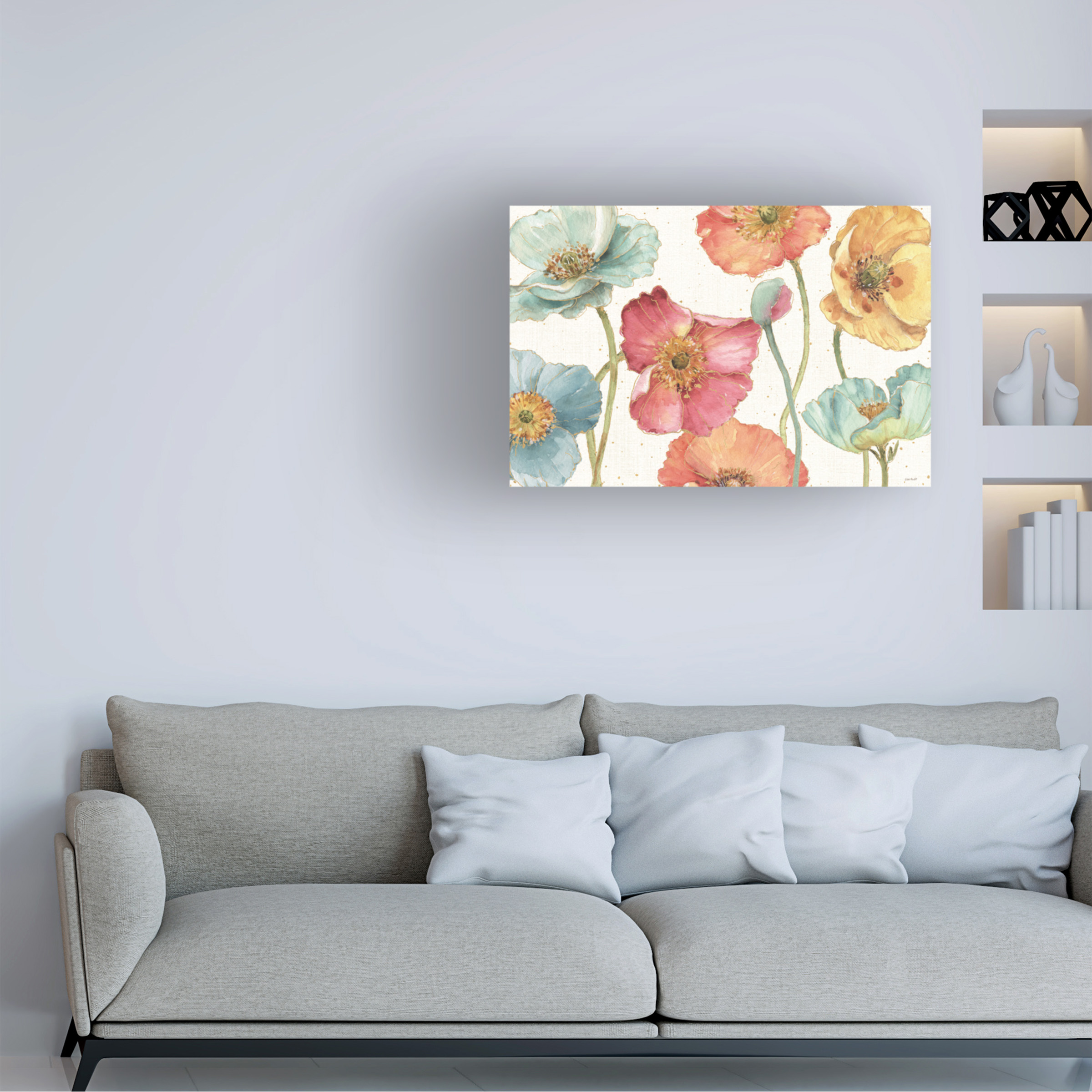 Trademark Fine Art 'Spring Softies I' Canvas Art by Lisa Audit