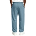 thumbnail image 6 of Resicozy Baggy Sweatpants Men Wide Leg Elastic Waist Drawstring Athletic Loose Jogger Lounge Sweat Pants with Pockets Sky Blue L, 6 of 7