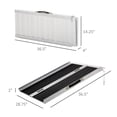 thumbnail image 5 of Wheelchair Ramp 3FT, Folding Aluminum Threshold Ramp with Non-Slip Surface, Transition Plates, 600lbs Weight Capacity, 5 of 7