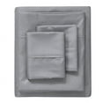 thumbnail image 3 of Lux Decor Collection 4 Piece Microfiber Bed Sheets Set - Hotel Quality Deep Pocket Queen Sheets Bedding Set, Gray, 3 of 5