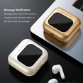 thumbnail image 4 of Wireless Bluetooth 5.3 Earphones with Touch Screen and Charging Case, ENC Call Noise Reduction, Type-C, for Sports and Exercise, White, 4 of 4