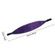 thumbnail image 2 of OUNONA 1Jgo Cummerbund Y Pajarita Satinada Morada Con Pañuelo Para Eventos Formales, 2 of 6