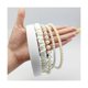 thumbnail image 1 of wonima11 5pcs White Pearl Headbands Cute Pearl Dainty Head Band Bling Faux Pearls Wedding Hair Accessories Hair hoop for Women Girls（Style1）, 1 of 1