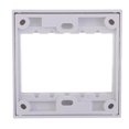 thumbnail image 3 of Cubierta de salida de placa de pared sin tornillos Interruptor compatible de tamaño estándar de 3 bandas, etc. Sunnimix Módulos de cubiertas de placa de pared, 3 of 8