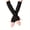 Black, variant on Long Fingerless Gloves for Women, Wrist to Elbow Thermal Gloves, Arm Warmers, Elbow Gloves, Anime Arm Sleeve Gloves