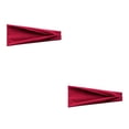 thumbnail image 4 of Wweixi Bandes Élastiques pour Cheveux Confort et Haute Élasticité Absorption de la Sueur 22 Rouge Violacé 1 2Set, 4 of 6