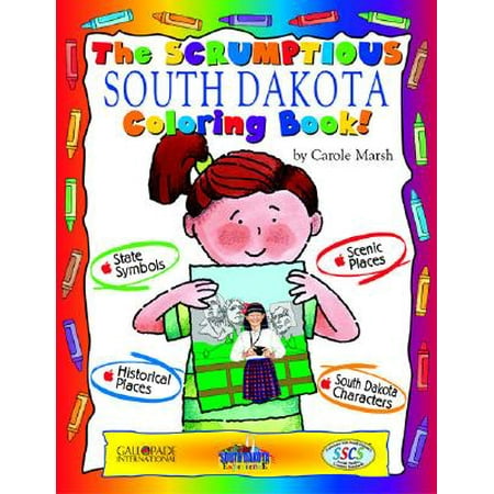 The Sensational South Dakota Coloring Book!
