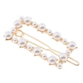 thumbnail image 1 of Elegante pasador de perlas, pasador de pelo, horquilla, para mujer, rectángulo Yuyangstore Perlas Broche para el cabello para mujer, 1 of 8