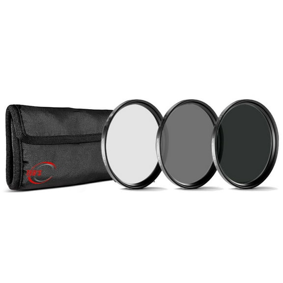 Vivitar 3-Piece UV/CPL/ND8 43mm Filter Kit